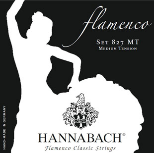 Фото Комплект струн для классической гитары Hannabach 827MT Black FLAMENCO