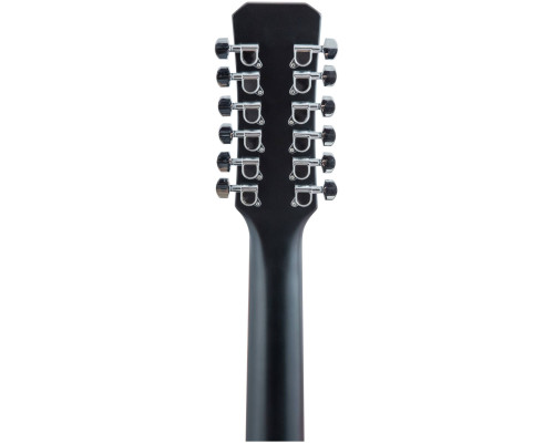 Фото Электроакустическая гитара JET JDEC-255/12 BKS