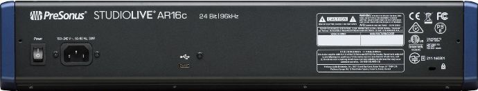 Фото Микшерный пульт PreSonus StudioLive AR16c
