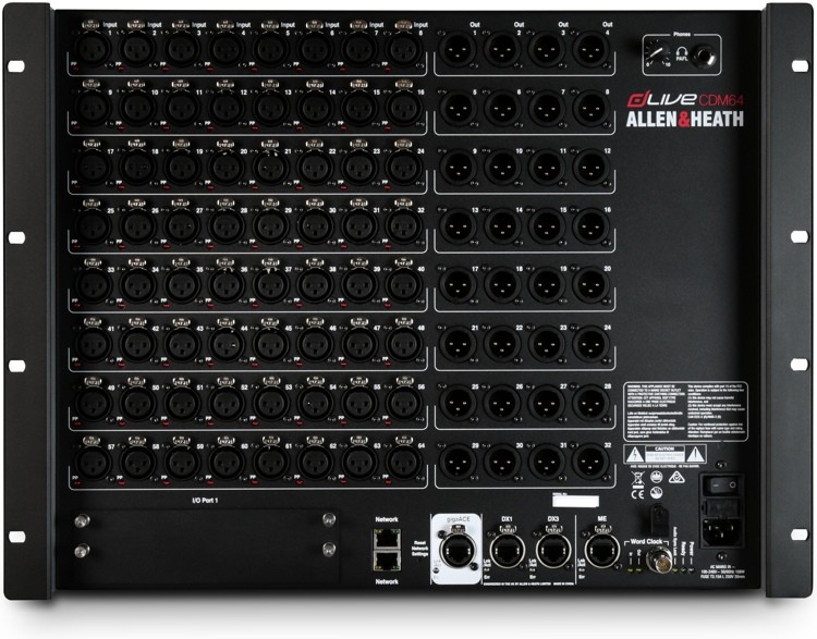 Фото Стейджбокс Allen & Heath DLive-CDM64