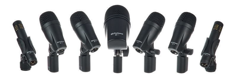 Фото Комплект из 7 микрофонов PreSonus DM-7