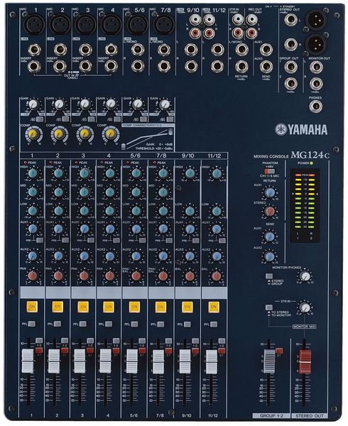 Фото Микшерный пульт Yamaha MG124C