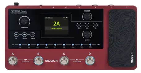 Фото Процессор эффектов Mooer GE150 Pro Li PM