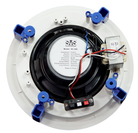 Фото Потолочный громкоговоритель SVS Audiotechnik SC-206 White