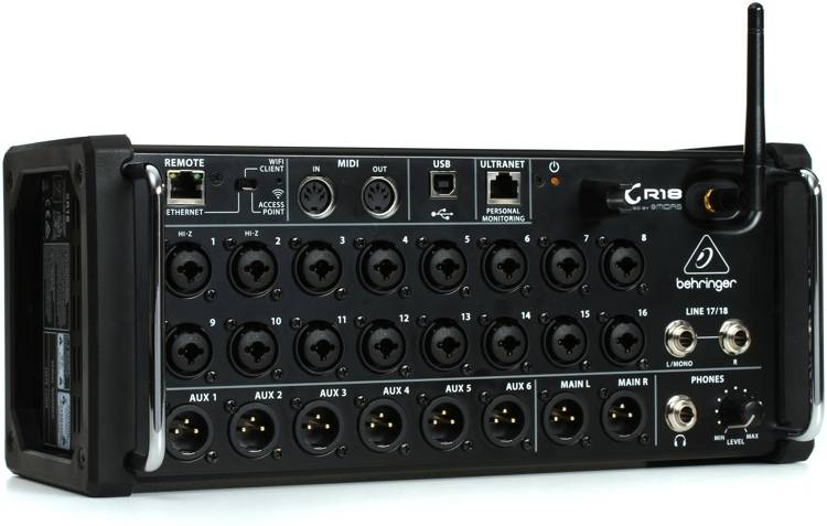 Фото Цифровой микшерный пульт Behringer XR18