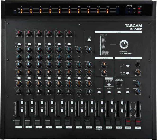 Фото Микшерный пульт Tascam M-164UF