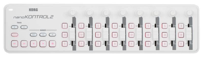 Фото MIDI-контроллер Korg NanoKontrol2-WH