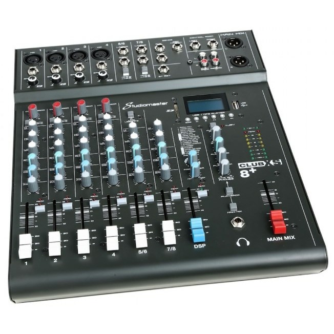 Фото Микшерный пульт STUDIOMASTER CLUB XS8 +
