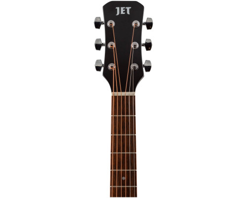 Фото Электроакустическая гитара JET JDE-255 BKS