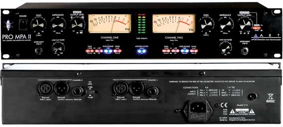 Фото Микрофонный предусилитель ART Pro MPA II