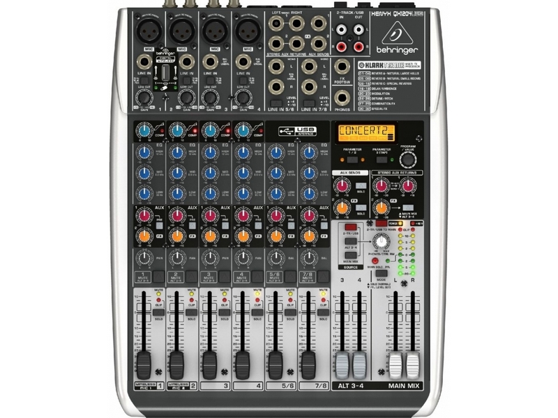 Фото Микшерный пульт Behringer Xenyx QX1204USB