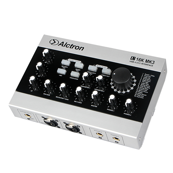 Фото Аудиоинтерфейс USB Alctron U16K-MK3