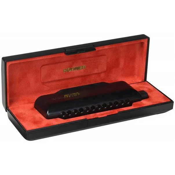 Фото HOHNER CX 12 Black 7545/48 G - Губная гармоника хроматическая Хонер