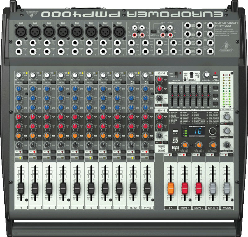Фото Активный микшерный пульт Behringer Europower PMP4000