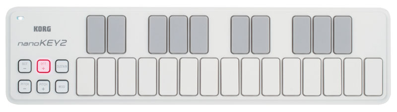 Фото MIDI-контроллер Korg NanoKey2-WH