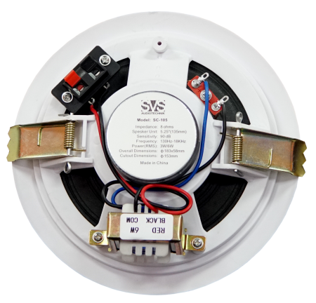 Фото Потолочный громкоговоритель SVS Audiotechnik SC-105 White