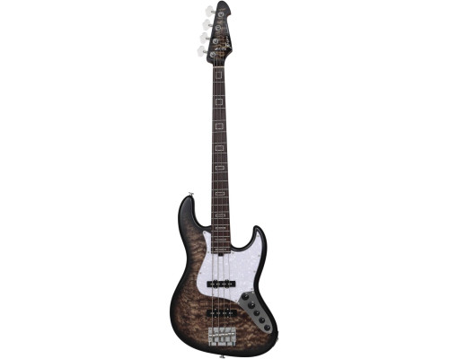 Фото Бас-гитара Keipro KJB-Deluxe Pro Q-R ACT HTBK