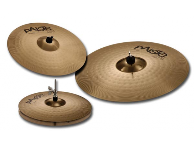 Фото Комплект тарелок 14"/16"/20" Paiste 000015USET 201 Bronze Universal Set