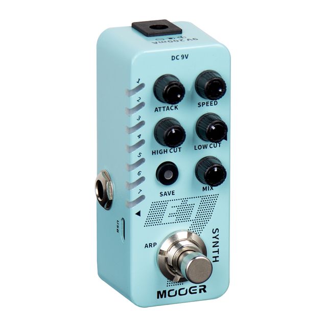 Фото Педаль эффектов Mooer E7 Polyphonic Guitar Synth