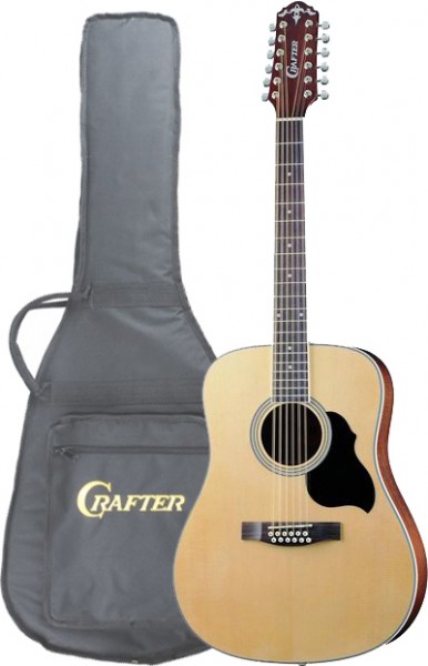Фото 12-ти струнная акустическая гитара CRAFTER MD-50-12/N + Чехол 