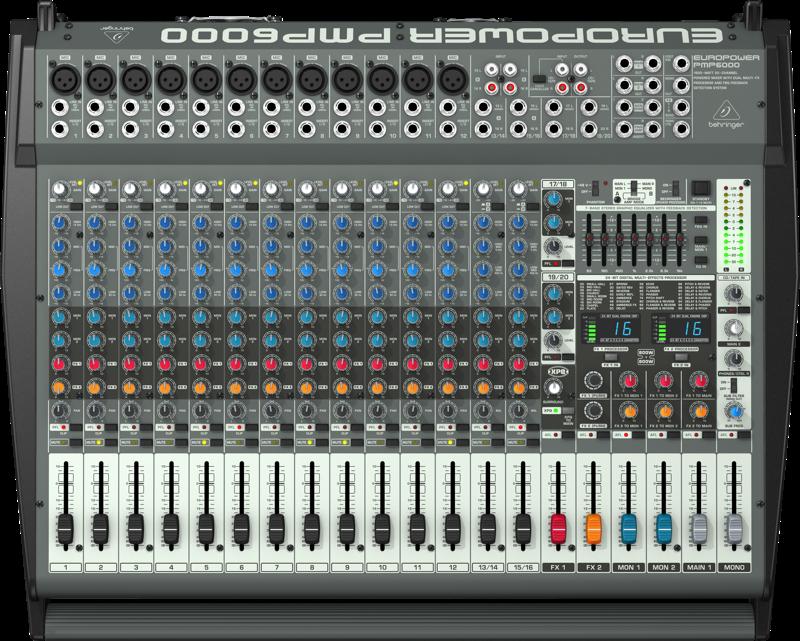 Фото Активный микшерный пульт Behringer Europower PMP6000