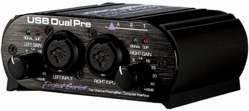 Фото Микрофонный предусилитель ART USB Dual Pre Project Series