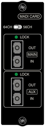 Фото Карта расширения Soundcraft Si MADI Option Card - Multi Mode Optical
