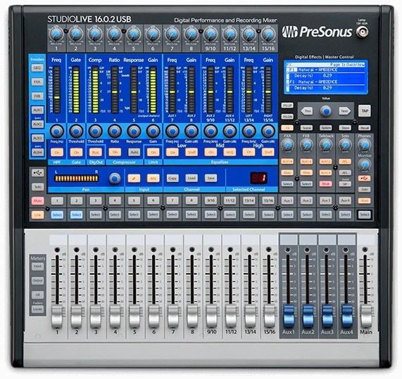 Фото Цифровой микшерный пульт PreSonus StudioLive 16.0.2 USB