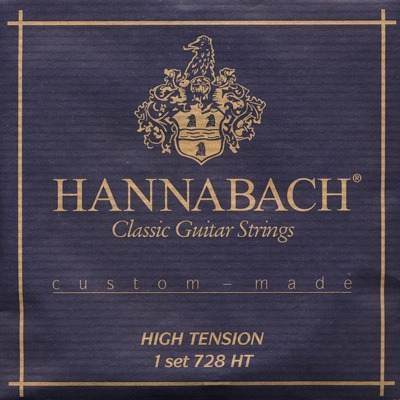 Фото Комплект струн Hannabach 728HTC CARBON Custom Made