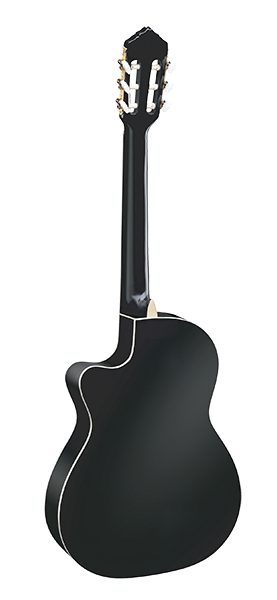 Фото Классическая гитара Ortega RCE141BK Family Series Pro