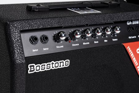 Фото Комбоусилитель для электрогитары Bosstone GA-30W Black