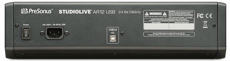 Фото Микшерный пульт PreSonus StudioLive AR12c