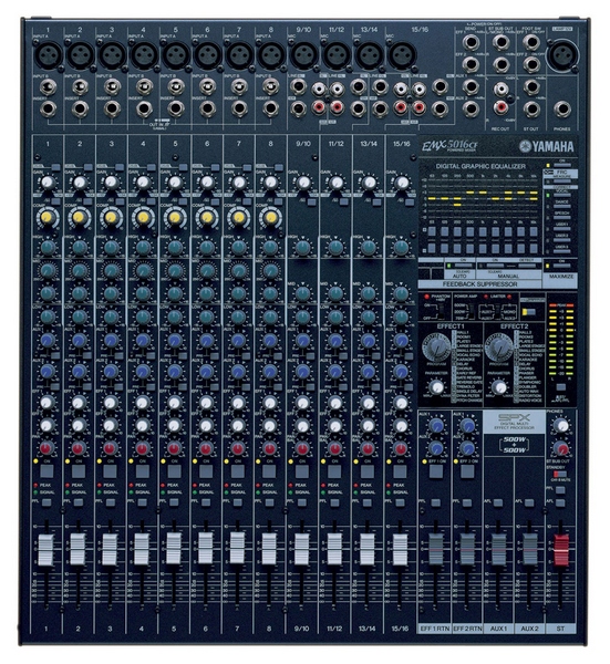 Фото Активный микшерный пульт Yamaha EMX5016CF