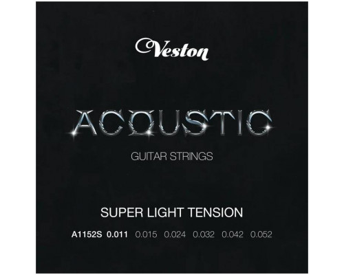 Фото Струны для акустической гитары VESTON A1152 S