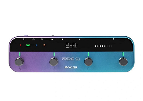 Фото Процессор эффектов Mooer S1 Intelligent Pedal Floor