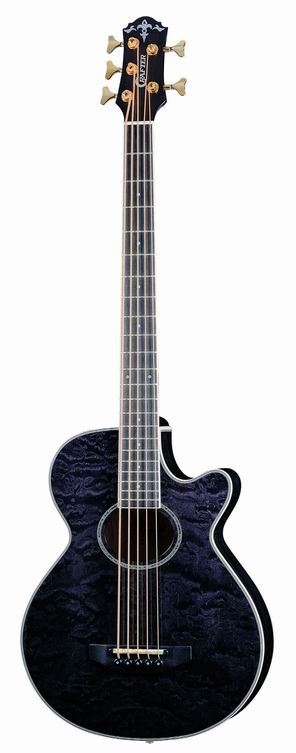 Фото 5-ти струнная акустическая бас гитара CRAFTER BA 580EQ-5/TBK