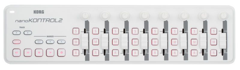 Фото MIDI-контроллер Korg NanoKontrol2-WH