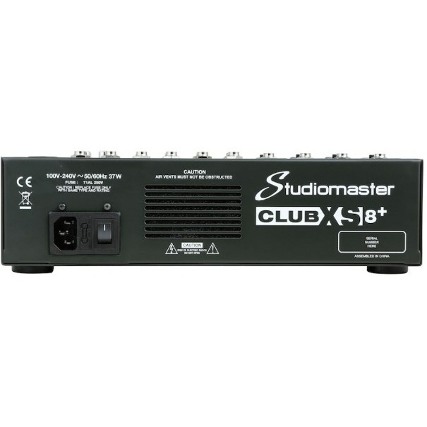 Фото Микшерный пульт STUDIOMASTER CLUB XS8 +