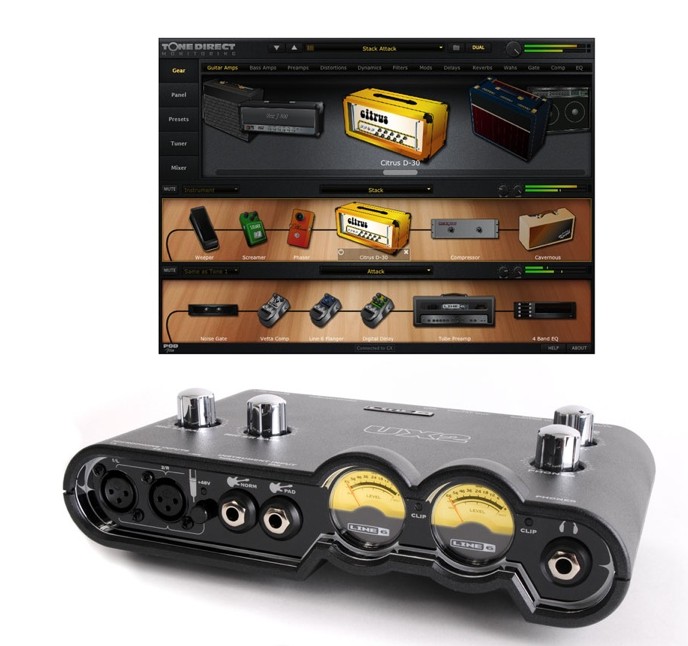 Фото Аудиоинтерфейс Line 6 Toneport UX2 Mk2