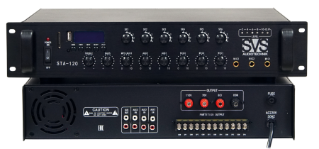 Фото Микшер-усилитель SVS Audiotechnik STA-120