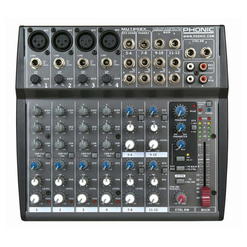 Фото Микшерный пульт Phonic MU 1202X V1