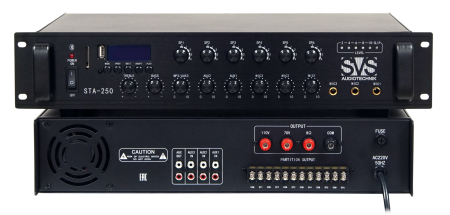 Фото Микшер-усилитель SVS Audiotechnik STA-250
