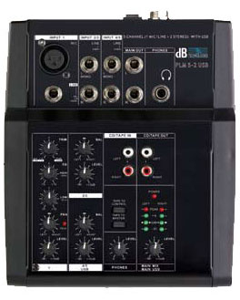 Фото Микшерный пульт dB Technologies PLM 5.2 USB