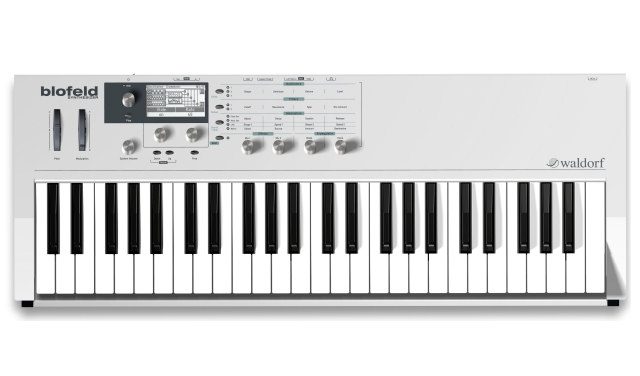 Фото Аналоговый синтезатор Waldorf Blofeld Keyboard WHT