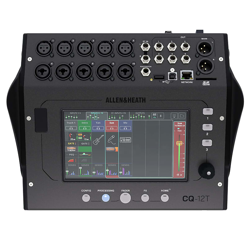 Фото Цифровой микшерный пульт Allen & Heath AH-CQ12T