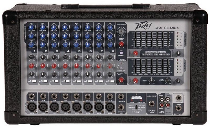 Фото Активный микшерный пульт Peavey PVi 8B Plus