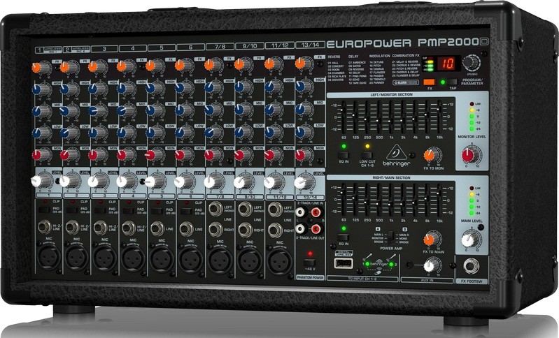 Фото Активный микшерный пульт Behringer PMP2000D