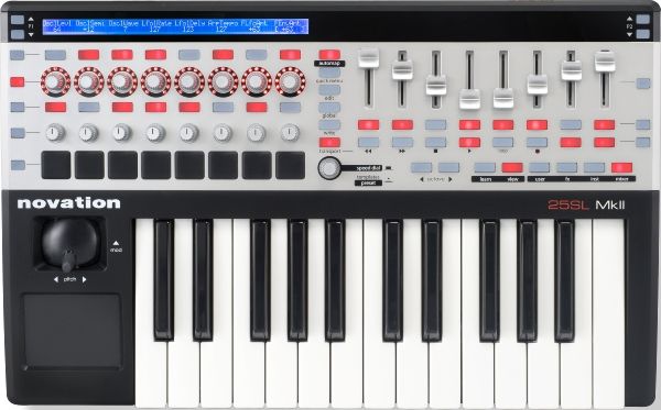Фото MIDI-клавиатура Novation 25 SL MKII