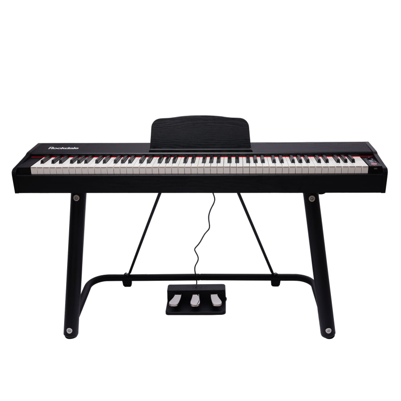 Фото Стойка для цифрового пианино ROCKDALE Keys U-stand RDP-1088 и RDP-3088