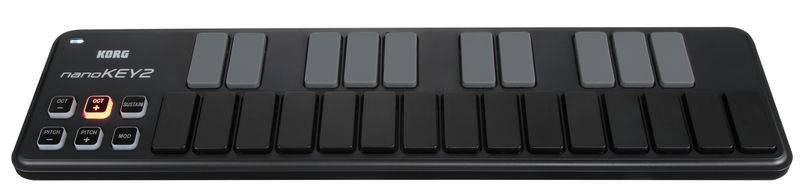 Фото MIDI-контроллер Korg NanoKey2-BK